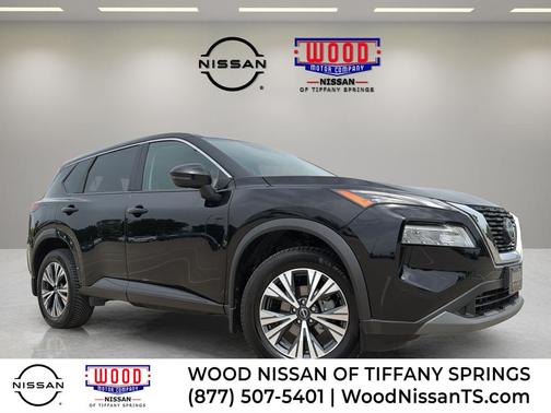 Black 2022 Nissan Rogue SV