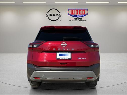 Scarlet Ember 2023 Nissan Rogue SV