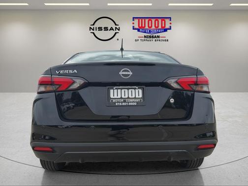 Black 2025 Nissan Versa S