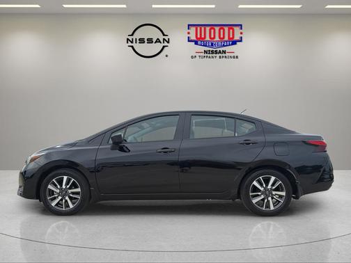 Black 2025 Nissan Versa S