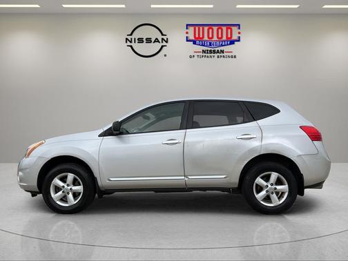 Brilliant Silver 2012 Nissan Rogue S