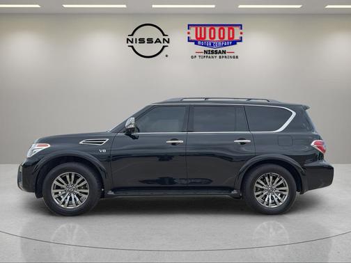 Black 2019 Nissan Armada Platinum