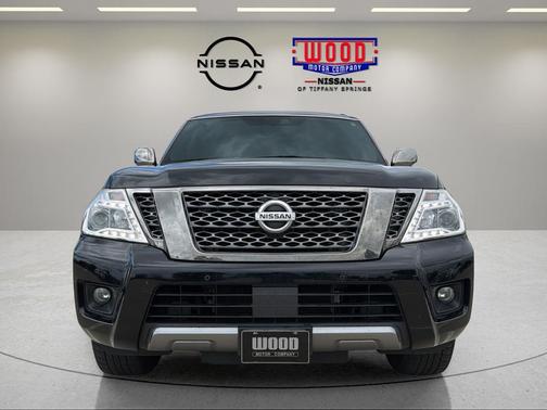 Black 2019 Nissan Armada Platinum