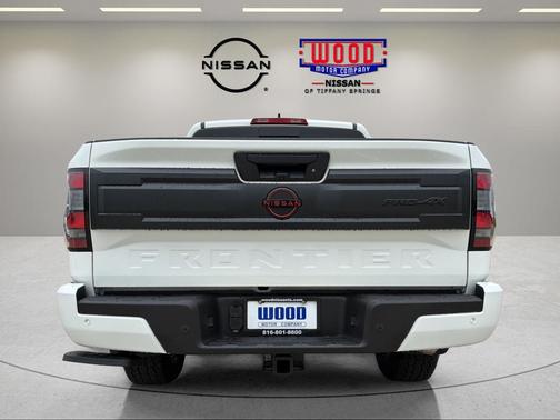 Glacier White 2026 Nissan Frontier PRO-4X