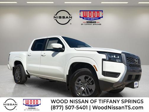 Glacier White 2026 Nissan Frontier SV