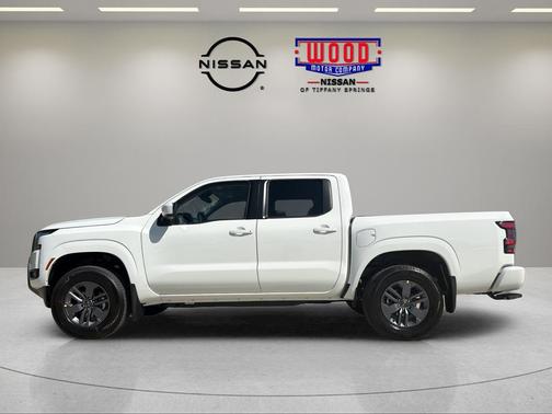 Glacier White 2026 Nissan Frontier SV