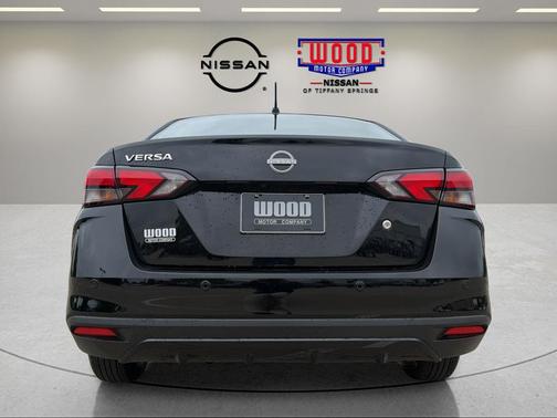 Black 2025 Nissan Versa S