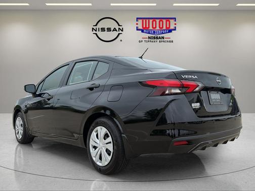 Black 2025 Nissan Versa S