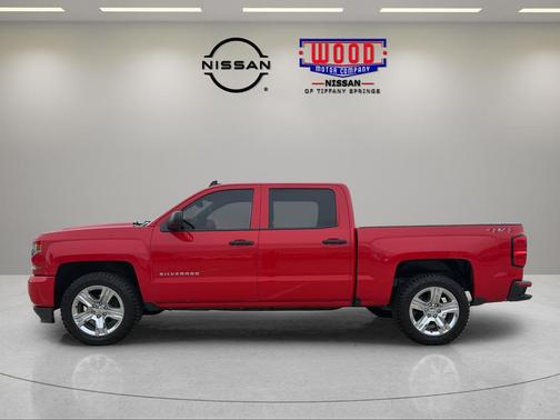 Red 2018 Chevrolet Silverado 1500 Custom