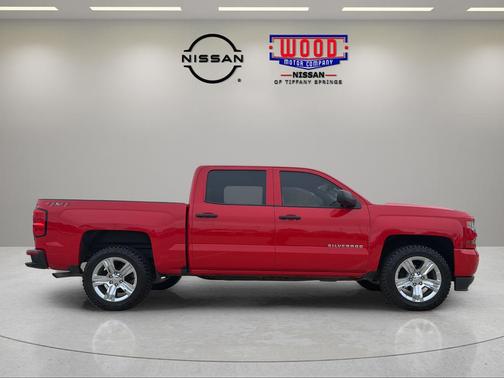 Red 2018 Chevrolet Silverado 1500 Custom