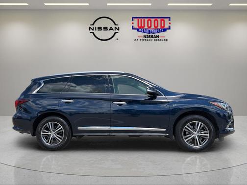 Hermosa Blue 2017 INFINITI QX60 Base