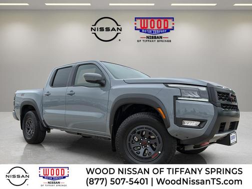 Boulder Gray Metallic 2026 Nissan Frontier PRO-4X