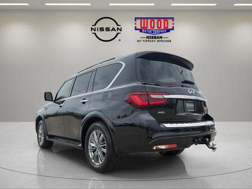 Black Obsidian 2022 INFINITI QX80 Luxe