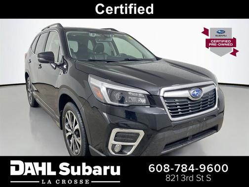 Crystal Black Silica 2021 Subaru Forester Limited