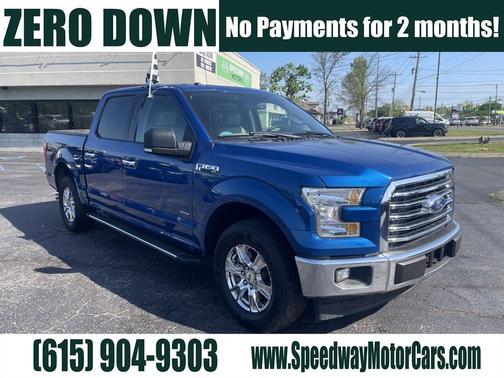 Shadow Black 2017 Ford F-150 XLT