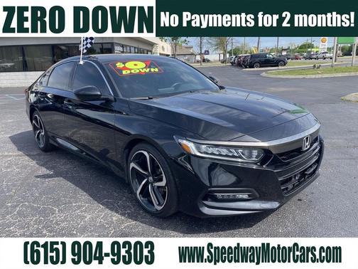 Crystal Black Pearl 2019 Honda Accord Sport