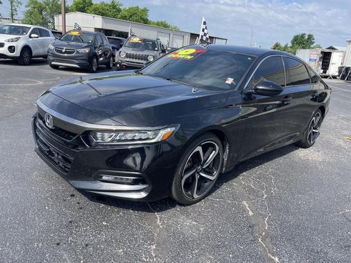 Crystal Black Pearl 2019 Honda Accord Sport