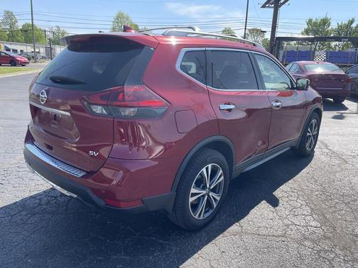 Scarlet Ember Tintcoat 2019 Nissan Rogue SV