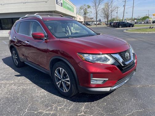 Scarlet Ember Tintcoat 2019 Nissan Rogue SV