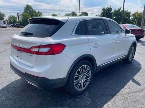 White Platinum Metallic Tri-Coat 2016 Lincoln MKX Reserve