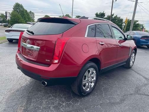 Crystal Red Tintcoat 2016 Cadillac SRX Luxury Collection