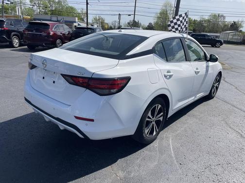 WHITE 2023 Nissan Sentra SV