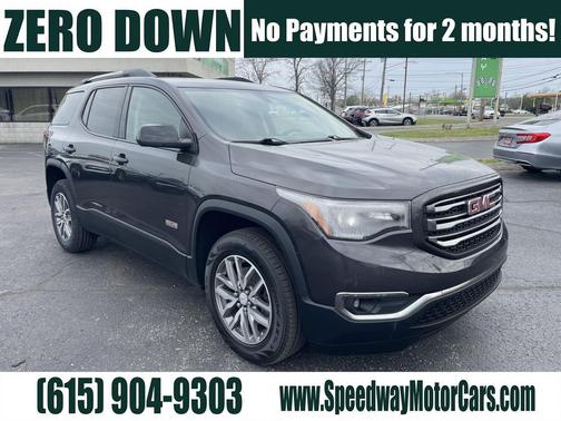 Ebony Twilight Metallic 2017 GMC Acadia SLE-2