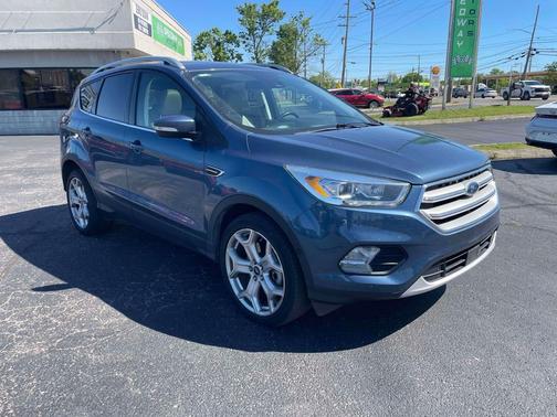 Blue Metallic 2018 Ford Escape Titanium