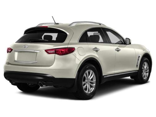 Moonlight White 2015 INFINITI QX70 Base