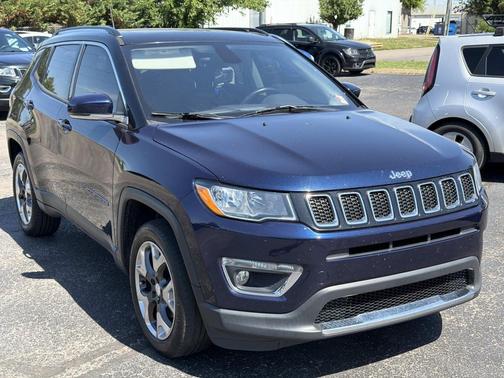 Jazz Blue Pearlcoat 2018 Jeep Compass Limited