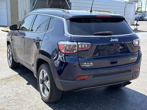 Jazz Blue Pearlcoat 2018 Jeep Compass Limited