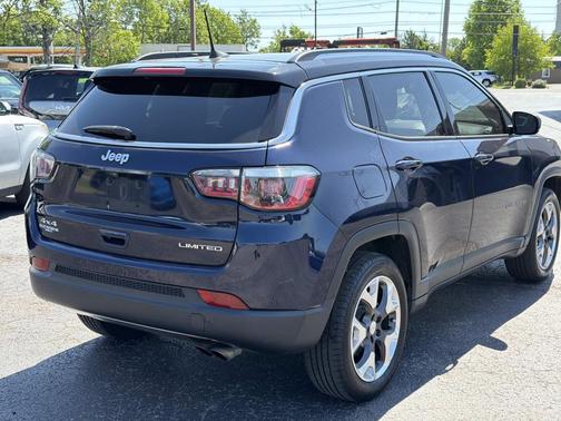 Jazz Blue Pearlcoat 2018 Jeep Compass Limited