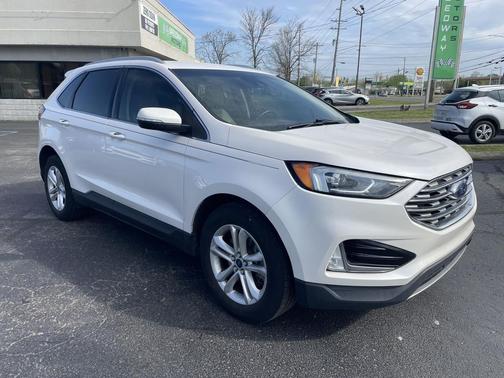 Oxford White 2019 Ford Edge SEL