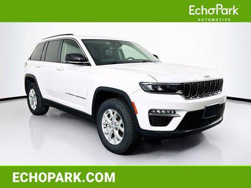 Bright White Clearcoat 2023 Jeep Grand Cherokee Limited