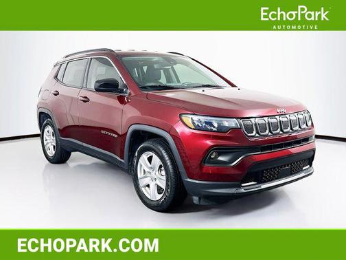 Velvet Red Pearlcoat 2022 Jeep Compass Latitude