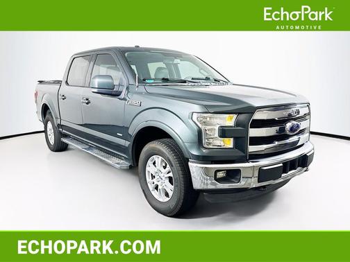 Gray 2015 Ford F-150 Lariat