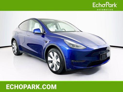 Deep Blue Metallic 2022 Tesla Model Y Long Range Dual Motor All-Wheel Drive