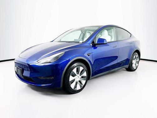Deep Blue Metallic 2022 Tesla Model Y Long Range Dual Motor All-Wheel Drive