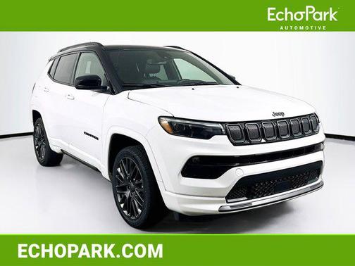 Bright White Clearcoat 2022 Jeep Compass High Altitude
