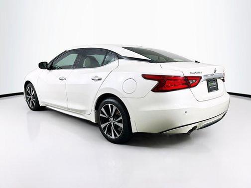Pearl White 2016 Nissan Maxima 3.5 SV