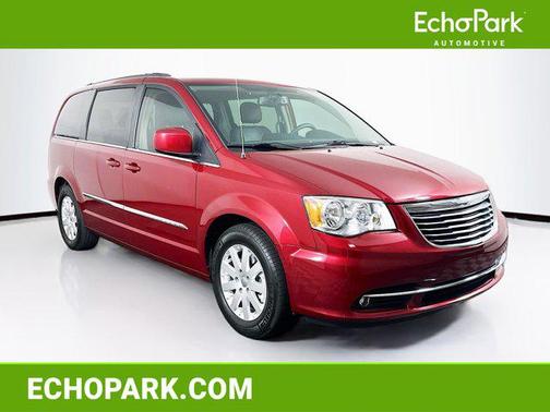 Deep Cherry Red Crystal Pearlcoat 2014 Chrysler Town & Country Touring