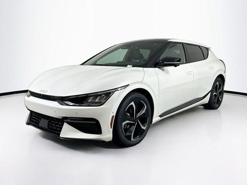 Snow White Pearl 2023 Kia EV6 GT-Line