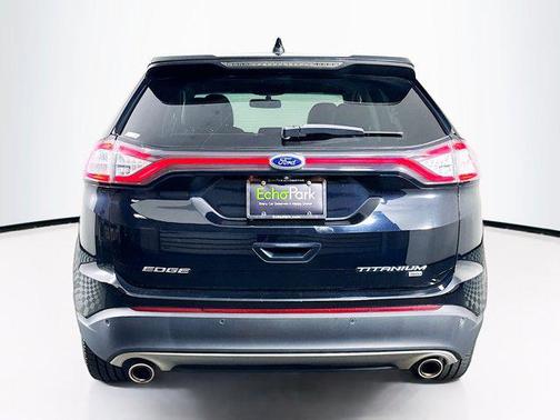 Shadow Black 2018 Ford Edge Titanium