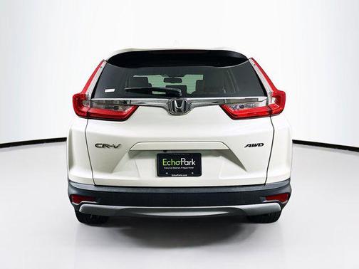White Diamond Pearl 2018 Honda CR-V EX-L