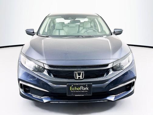 Modern Steel Metallic 2019 Honda Civic LX