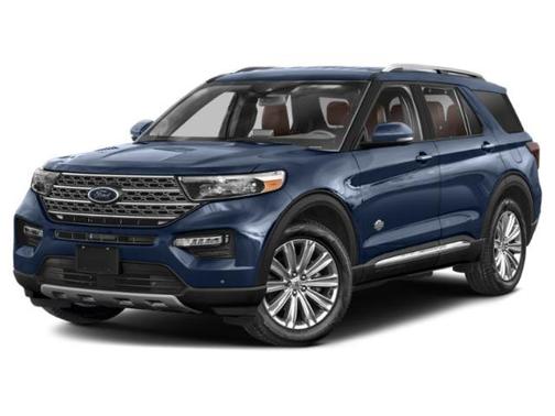AGATE BLACK METALLIC 2024 Ford Explorer KING RANCH