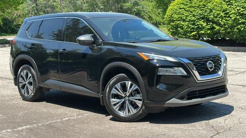Black 2021 Nissan Rogue SV