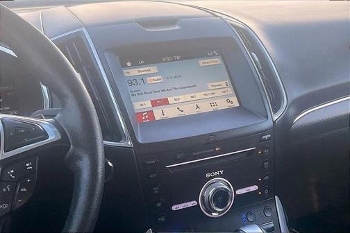 WHITE PLATINUM MET TRI-COAT 2018 Ford Edge SPORT