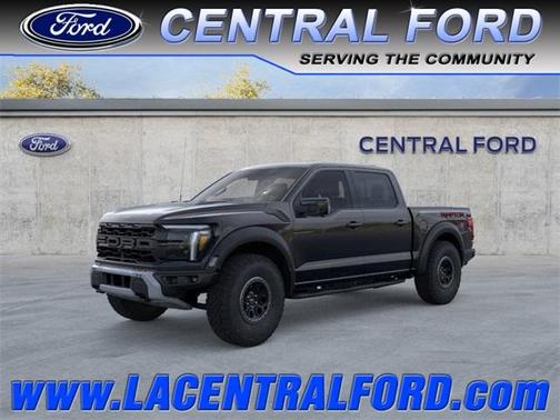 Agate Black Metallic 2025 Ford F-150 Raptor Truck