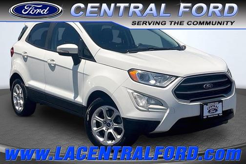 DIAMOND WHITE 2019 Ford EcoSport SE